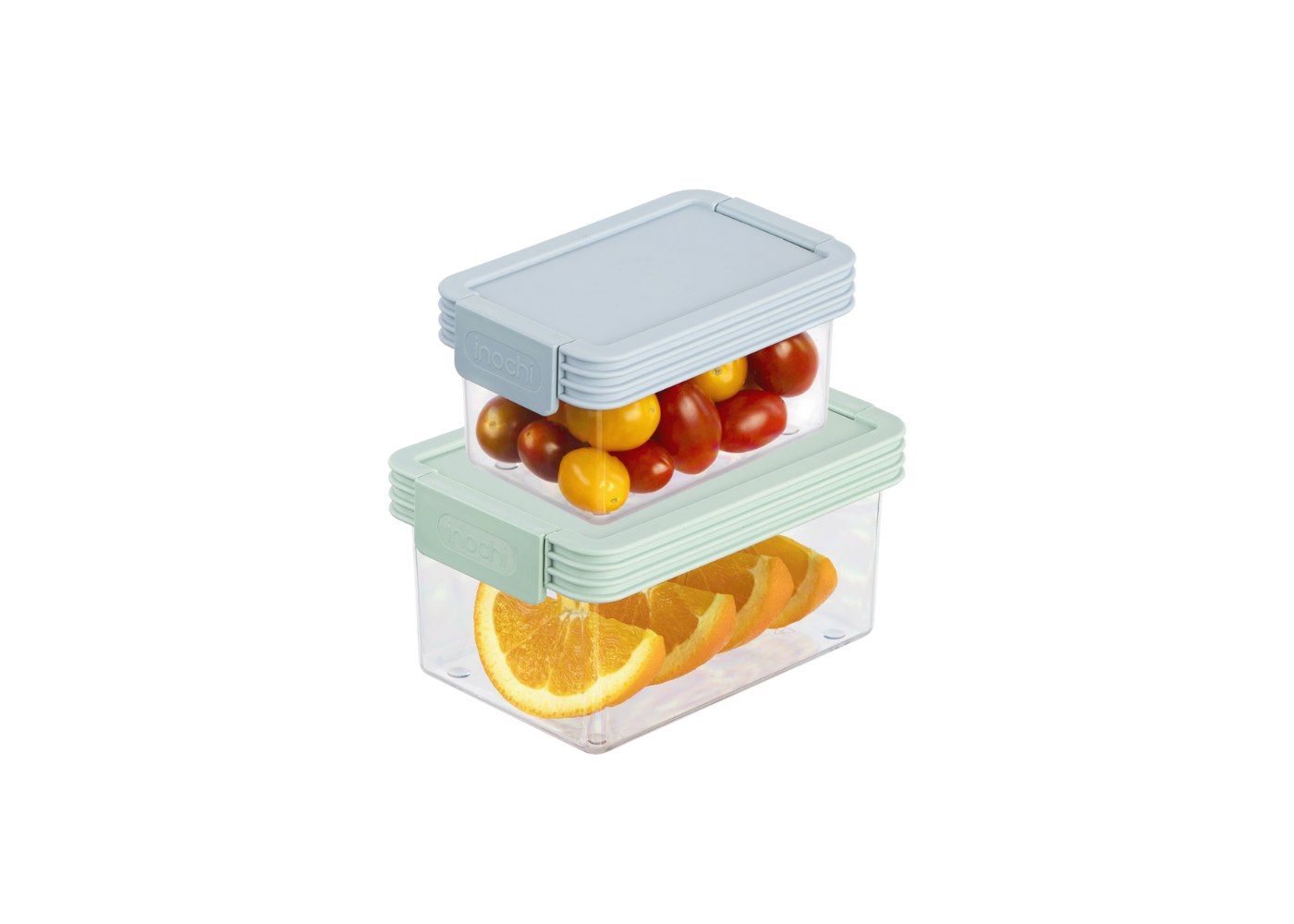 Bộ 2 hộp thực phẩm tritan chữ nhật Hokaido 1000 – 2000ml.